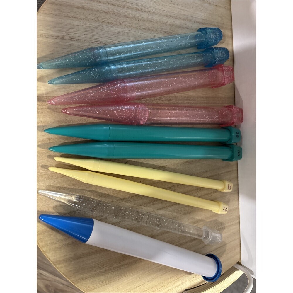 Jumbo & Chunky Knitting Needle Destash Lot – Sizes US 17 to US 50+ (7 Pairs / Mi